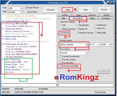 how to wipe or factory reset spreadtrum android devices like